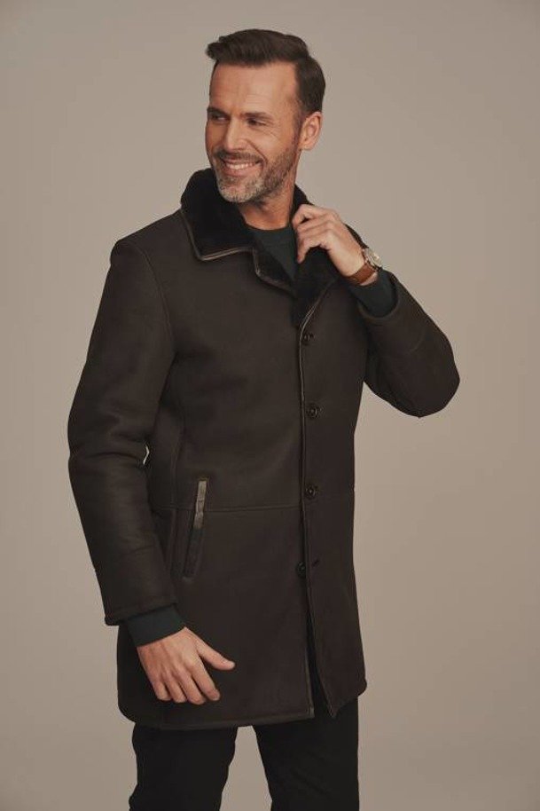 Pánský kožešinový kabát - Pravý kožich